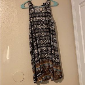 Sleeveless Elephants Dress